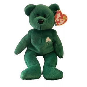 RARE TY Beanie Baby ERIN-MINT with MAJOR ERRORS Erin The Bear TY Beanie Baby